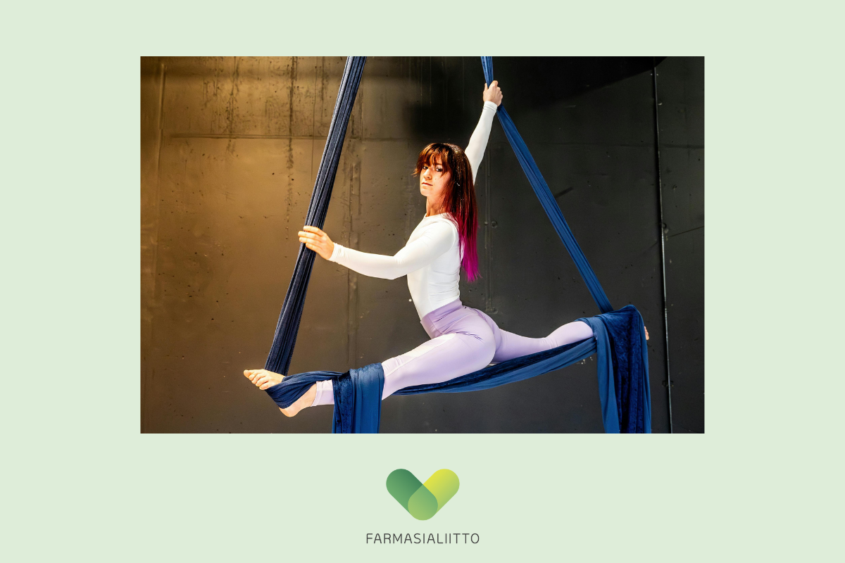 Liina-akrobatiaa Kuopiossa 19.2.2026