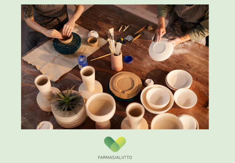 Lahden keramiikkakurssi ja pizzatilaisuus 30.3.2026